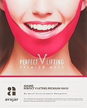 Fragrances, Perfumes, Cosmetics Face Oval Correction Mask - Avajar Perfect V Lifting Premium Mask