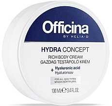 Fragrances, Perfumes, Cosmetics Nourishing Body Cream - Helia-D Officina Hydra Concept Rich Body Cream