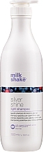 Blonde Hair Shampoo - Milk Shake Silver Shine Light Shampoo — photo N2