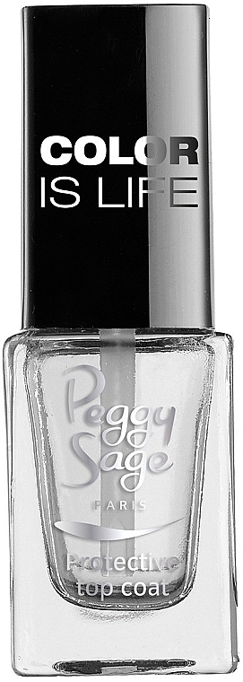 Top Coat - Peggy Sage Color Is Life Protective Top Coat Mini — photo N1