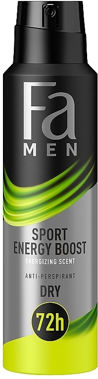 Deodorant Spray - Fa Men Sport Energy Boost Deodorant Spray — photo N1