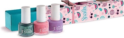 Kids Nail Polish Set 3x7ml - Snails Mini Bebe Berry-Licious — photo N3