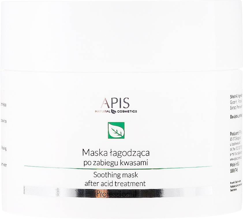 Face Mask - APIS Professional Exfoliation Soothing Mask After Acid Treatment — photo N12