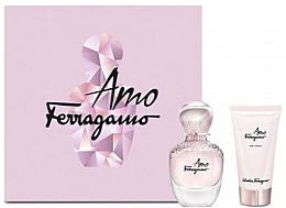 Fragrances, Perfumes, Cosmetics Salvatore Ferragamo Amo - Set (edp/50ml + b/lot/100ml)