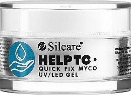 Nail Sculpture Gel - Silcare Help To Quick Fix Myco UV/LED Gel — photo N1