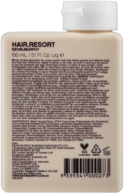 Texturizer - Kevin.Murphy Hai.Resort Beach Texturiser  — photo N2