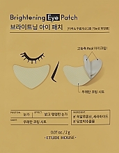 Fragrances, Perfumes, Cosmetics Eye Patch - Etude House Brightening Eye Patch