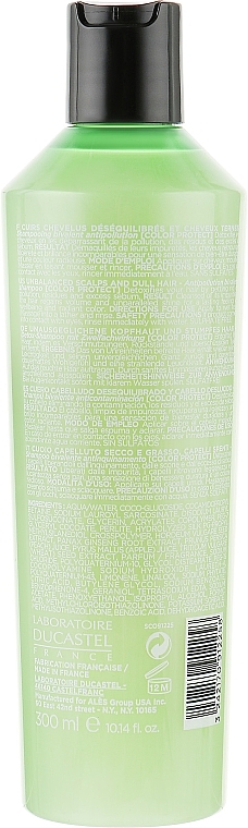 Hair Shampoo - Laboratoire Ducastel Subtil Color Lab Instant Detox Antipollution Bivalent Shampoo — photo N27