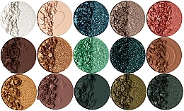 Eyeshadow Palette, 15 shades - Parisa Cosmetics Winter Kisses Eyeshadow Palette — photo N13