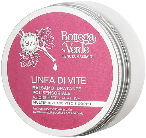 Moisturizing Face & Body Balm - Bottega Verde Lympha Di Vite Face&Body Super Moisturising Balm — photo N1