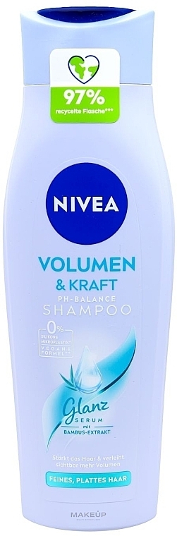 Care Shampoo "Volume & Care" - NIVEA Hair Care Volume Sensation Shampoo — photo N2