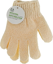 Bath Gloves, cream - The Body Shop Exfoliating Bath Gloves — photo N1