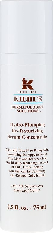 Serum Concentrate for Face - Kiehl`s Hydro-Plumping Re-Texturizing Serum Concentrate — photo N17