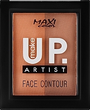 Contour Palette - Maxi Color Make Up Artist Face Contour — photo N2