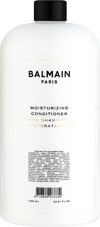 Hair Conditioner - Balmain Paris Hair Couture Moisturizing Conditioner — photo N1