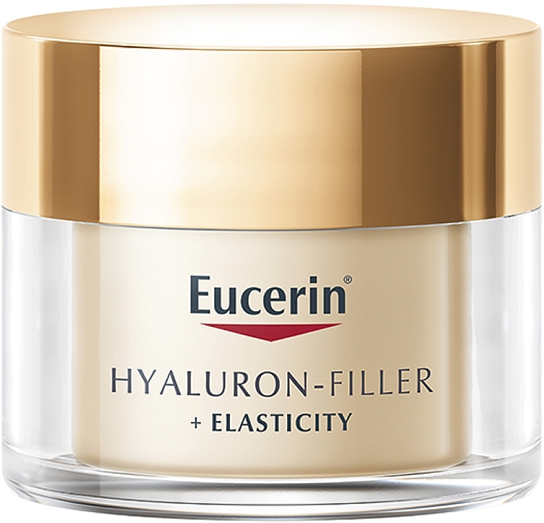 Anti-Aging Facial Day Cream - Eucerin Hyaluron-Filler + Elasticity Day Cream SPF15 — photo N1