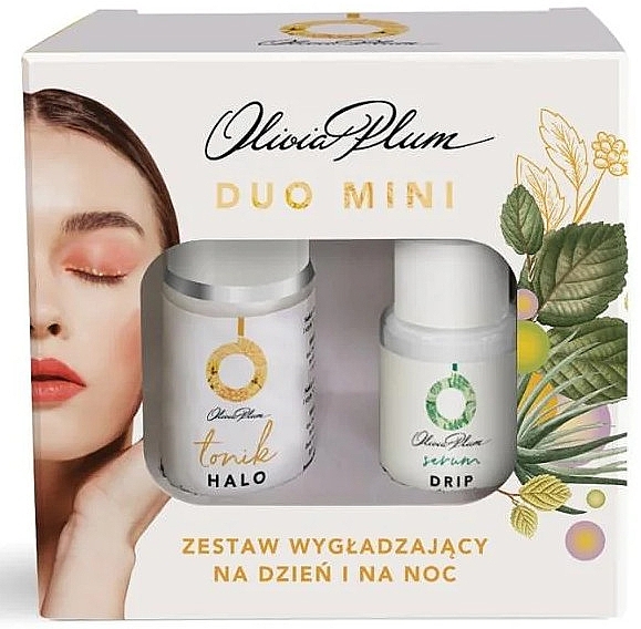 Set - Olivia Plum Duo Mini Set (cheese 15 ml + tone 30 ml) — photo N1