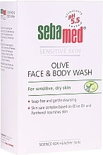 Cleansing Face & Body Lotion - Sebamed Olive Face & Body Wash — photo N2