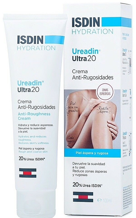 Moisturizing Body Cream - Isdin Ureadin Ultra 20 Anti-Roughness Cream — photo N2