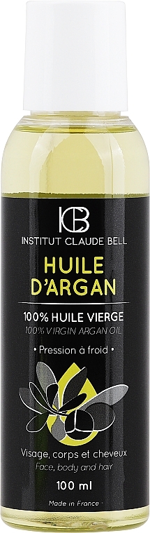 Natural Argan Oil - Institut Claude Bell 100% Virgin Argan Oil  — photo N1