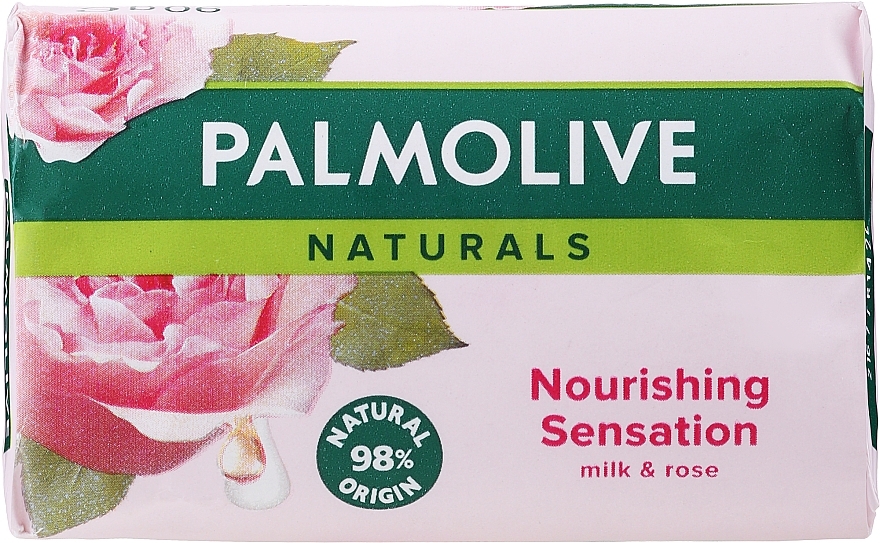 Soap "Milk and Rose Petals" - Palmolive Naturals Nourishing Sensation — photo N2