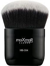 Powder, Blush & Bronzer Kabuki Brush, black - MaXmaR Brush MB-304 — photo N1