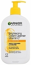 Face Cleansing Cream - Garnier Skin Naturals Brightening Cream Cleanser Vitamin C — photo N1