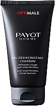 Fragrances, Perfumes, Cosmetics Cleansing Face Gel - Payot Optimale Homme Gel Desincrustant Charbon