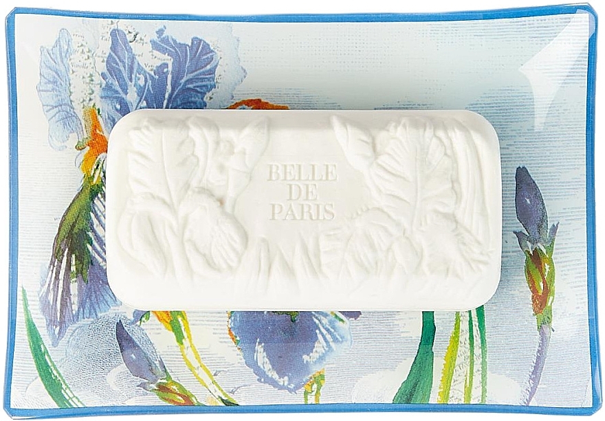 Fragonard Belle De Paris Soap & Soapdish Set - Set (soap/150 g + soapdish/1 pcs) — photo N1