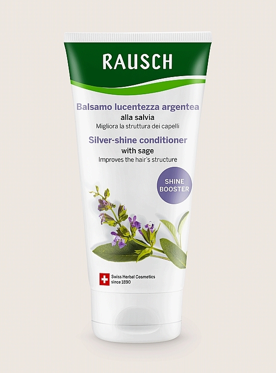 Blonde Hair Conditioner - Rausch Silver-Shine Rinse Conditioner — photo N2