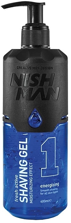 Shaving Gel - Nishman Shaving Gel No.1 Fresh Active — photo N3