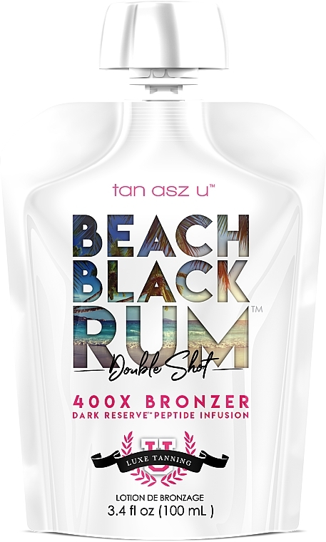 Rum Bronzing Cream - Tan Asz U Beach Black Rum Double Shot 400X Bronzer — photo N1