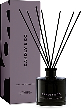 Fragrances, Perfumes, Cosmetics Fragrance Diffuser - Candly&Co No.8 White Lotos Flower Diffuser