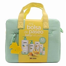 Fragrances, Perfumes, Cosmetics Set, 6 products - Isdin Baby Naturals Canastilla Premium Walking Bag