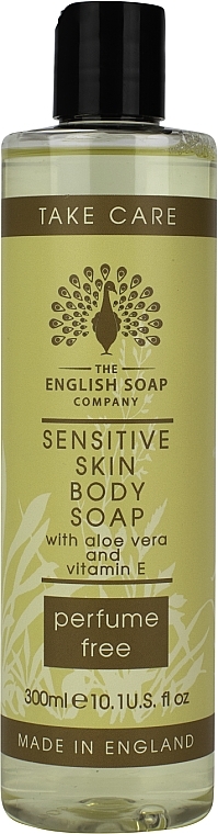 Liquid Body Soap for Sensitive Skin - The English Soap Company Take Care Collection Sensetive Skin Body Soap — photo N1