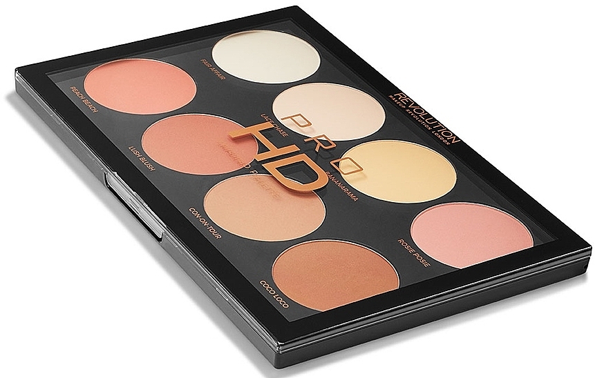 Makeup Palette - Makeup Revolution Pro HD Mega Matte Palette — photo N1