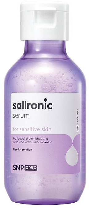 Soothing & Moisturizing Face Serum - SNP Prep Salironic Serum — photo N1