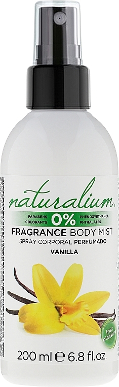 Body Spray - Naturalium Vainilla Body Mist — photo N1