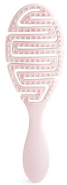 Hair Brush, pink - IDC Institute Flexible Hair Brush — photo N1