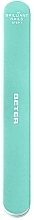 Fragrances, Perfumes, Cosmetics Nail Buffer, turquoise - Beter Professional Buffer Nailfile