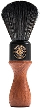 Wooden Shaving Brush, synthetic fiber - Captain Fawcett Wooden Handle Faux Fur Shaving Brush — photo N6