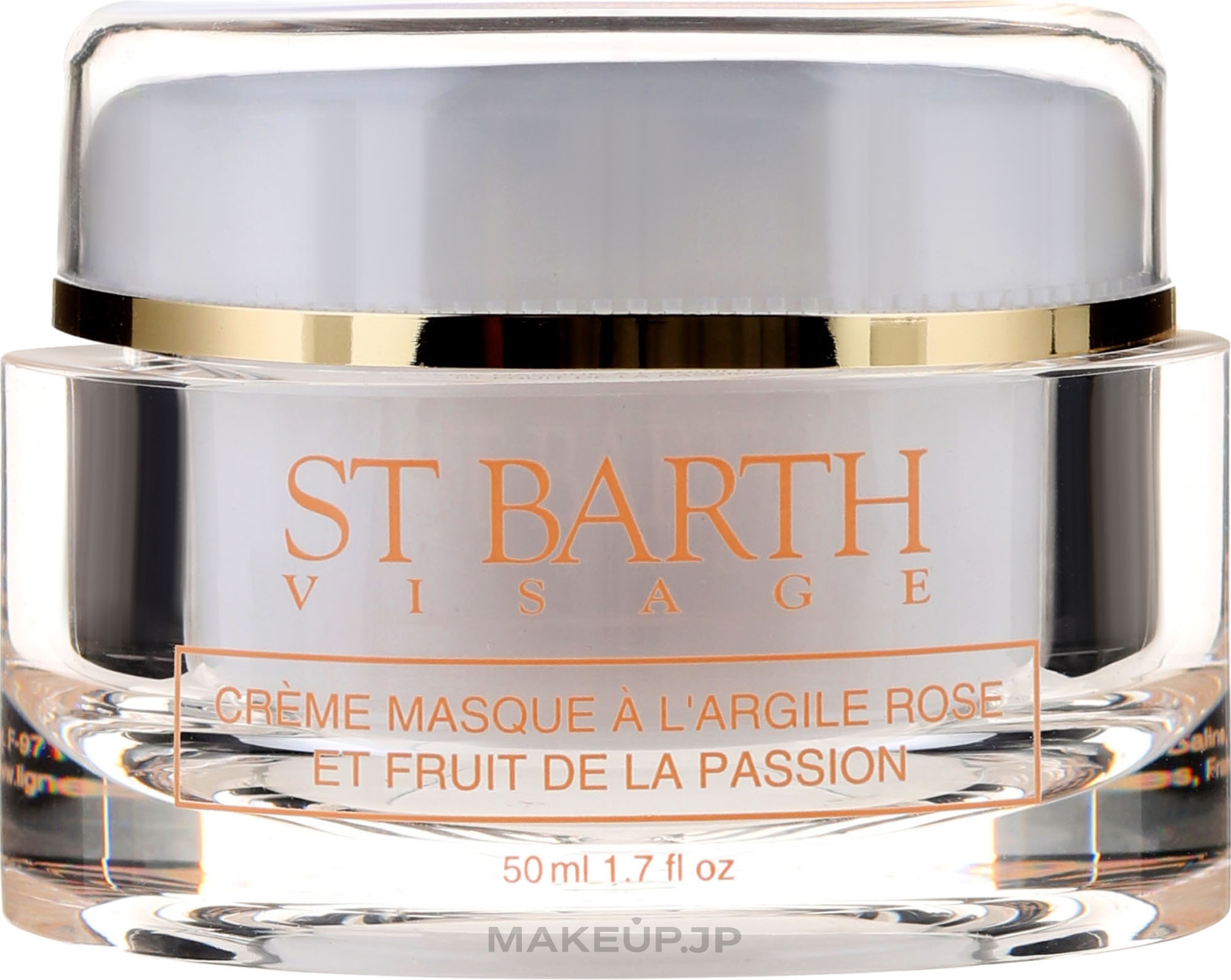 Pink Clay and Passion Fruit Facial Cream Mask - Ligne St Barth Cream Mask With Pink Clay And Passion Fruit — photo 50 ml