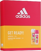 Fragrances, Perfumes, Cosmetics Adidas Get Ready! For Her - Set (deo/sp/75ml + sh/gel/250ml)