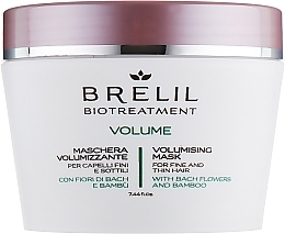 Fragrances, Perfumes, Cosmetics Volume Hair Mask - Brelil Bio Treatment Volume Hair Mask