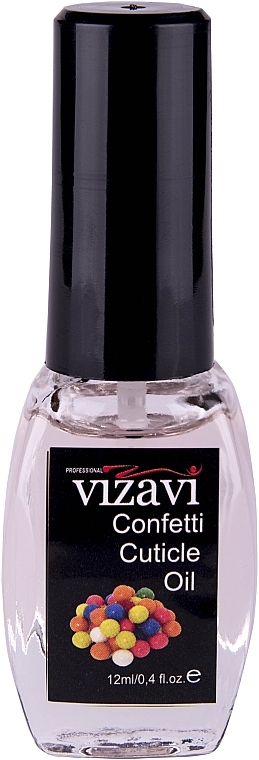 Confetti Cuticle Oil - Vizavi Professional Confetti Cuticle Oil — photo N1