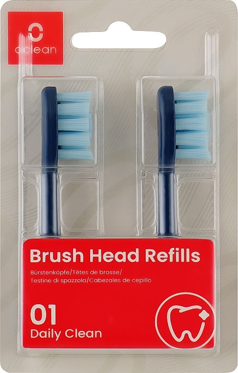 Electric Toothbrush Head - Oclean PW03 Brush Head Blue — photo N1