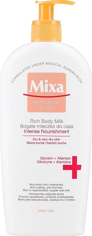 Nourishing Body Milk - Mixa Shea Nourish Body Milk — photo N4