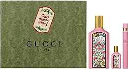 Gucci Flora Gorgeous Gardenia - Set (edp/50 ml + edp/mini/10 ml + edp/mini/5 ml) — photo N1