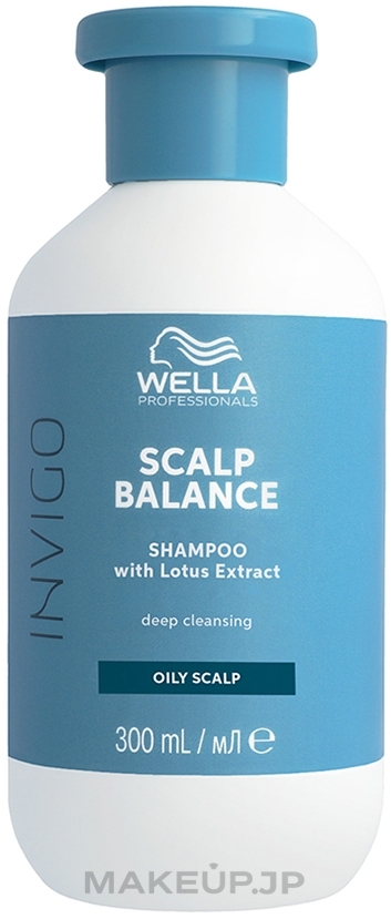 Anti-Dandruff Shampoo for Oily Hair - Wella Professionals Invigo Scalp Balance Deep Cleansing Shampoo — photo 300 ml