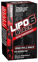 Fragrances, Perfumes, Cosmetics Fat Burner - Nutrex Lipo-6 Black Ultra Concentrate One Pill Only Fat Burner